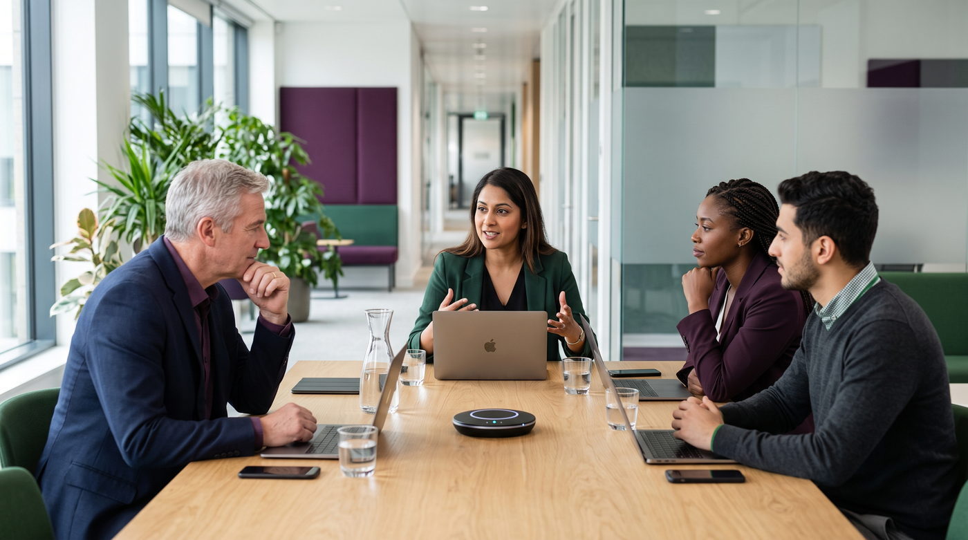Zakelijk gesprek